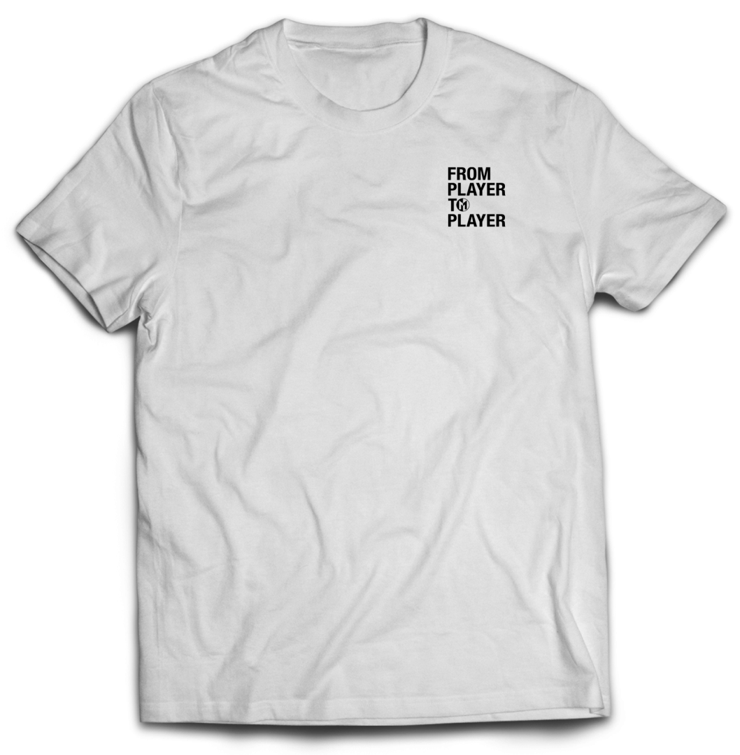 T-Shirt Weiß From Player to Player