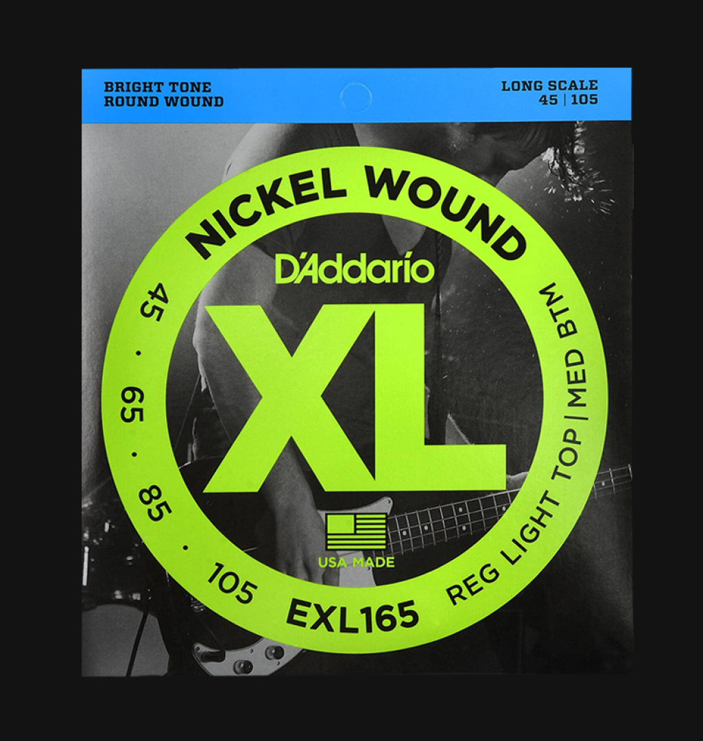 D'Addario EXL165 'Reg Light Top'