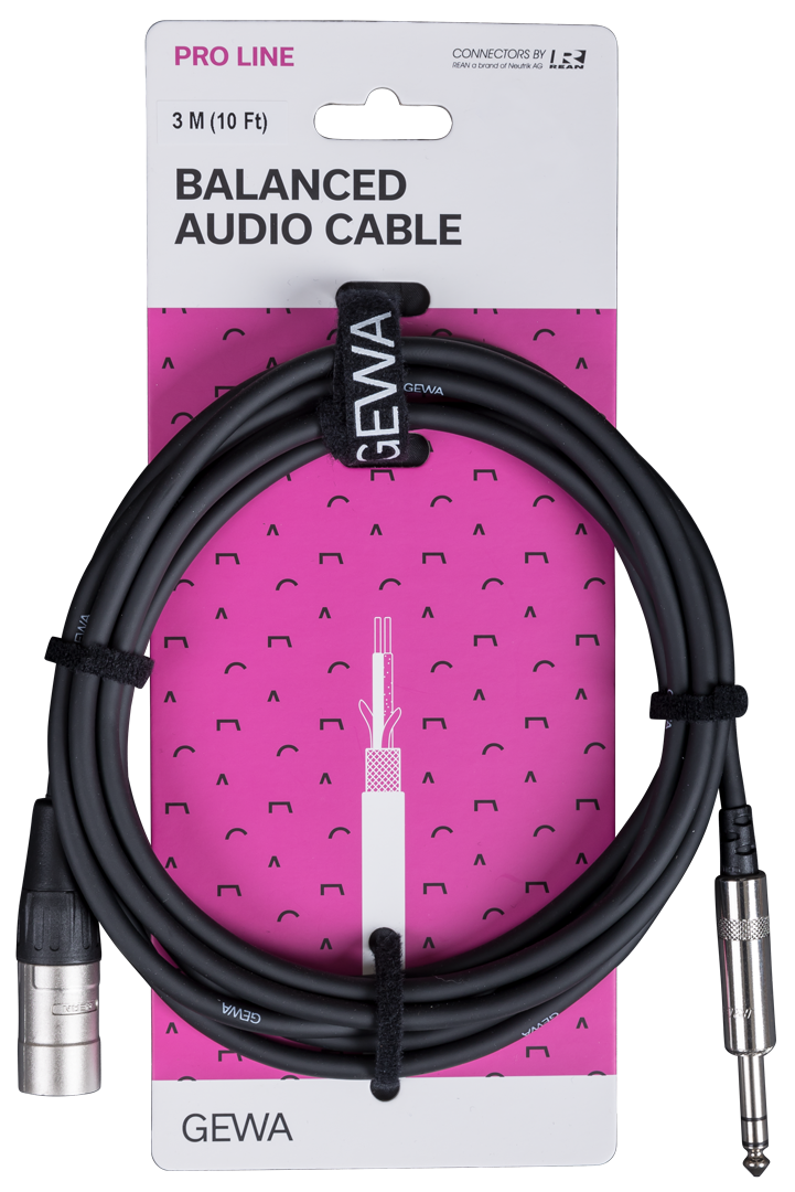 Gewa Balanced Audio Connection Pro Line