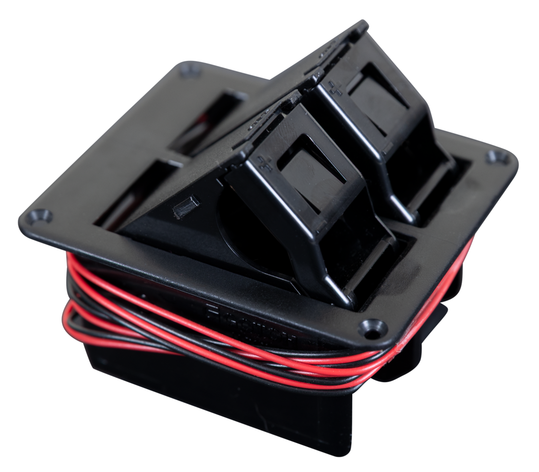 Gotoh BB-04W Doppel 9V Batteriefach