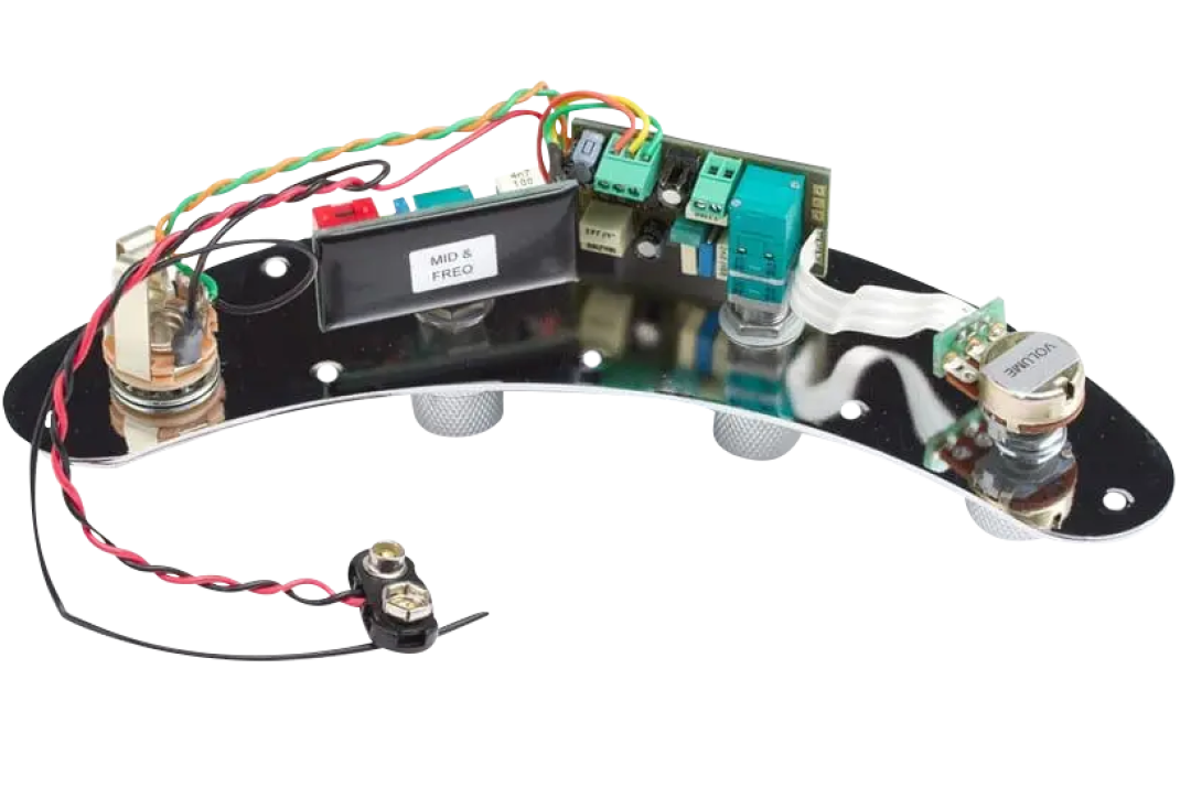 John East MM-Style MMSR 3 Knob 3 Band Chrome