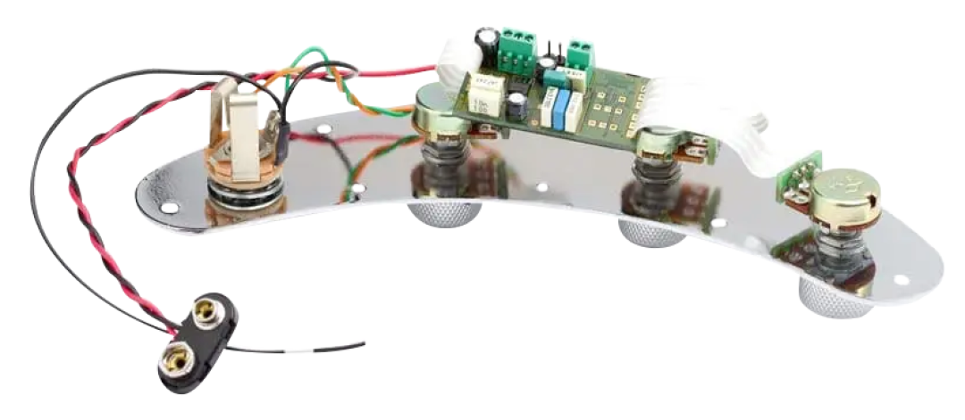 John East MM-Style MMSR 3 Knob 2 Band Chrome