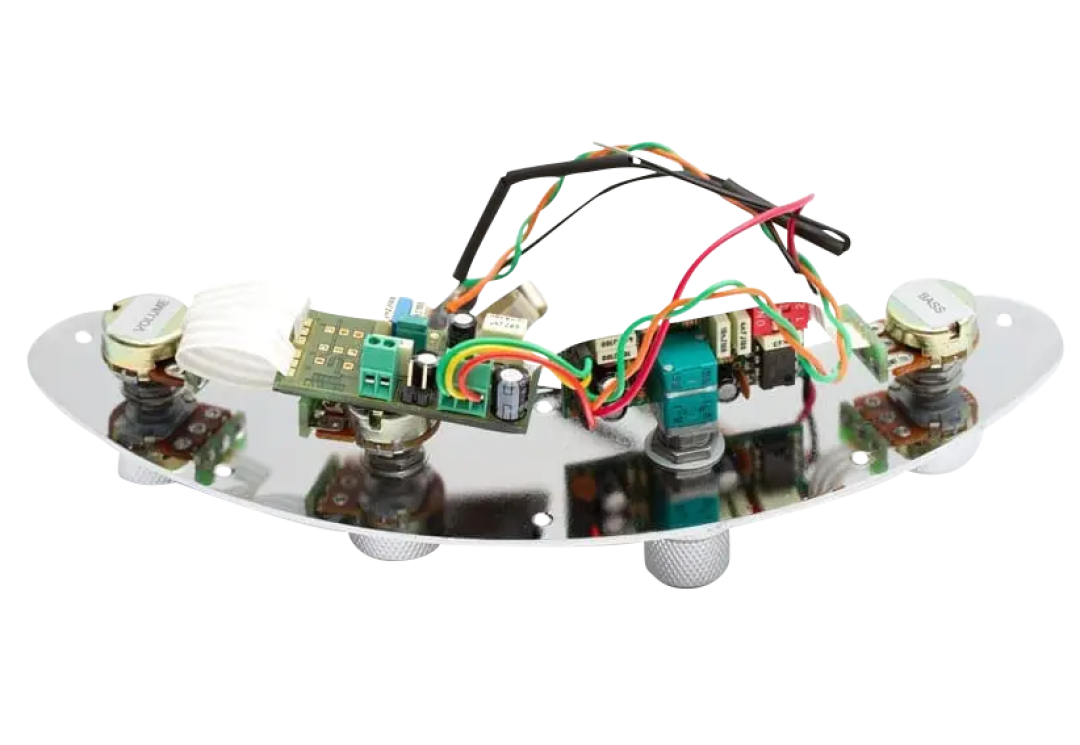 John East MM-Style MMSR 4 Knob 3 Band Chrome