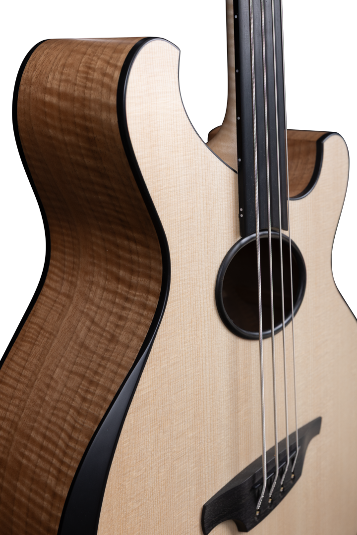 Maruszczyk Instruments Svoboda 4 Swiss Spruce Fretless 32''