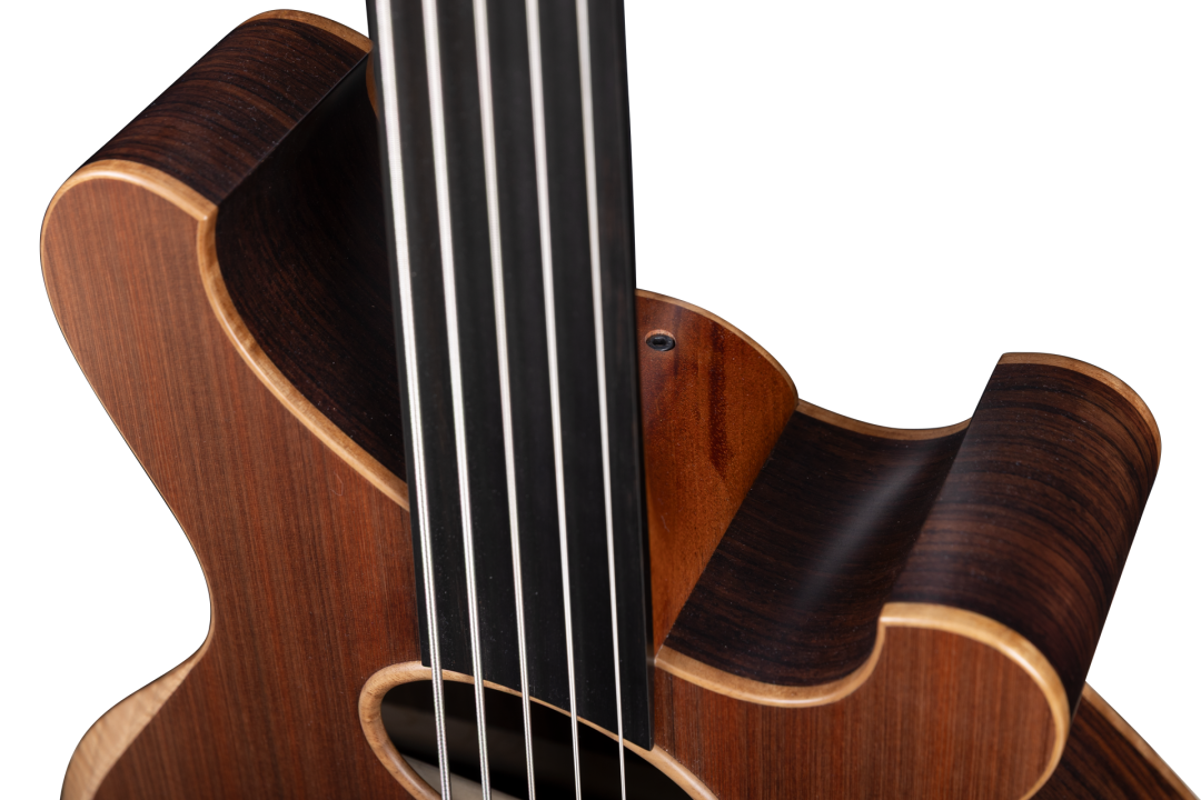 Svoboda 5 Sinker Redwood Fretless 32'' 3
