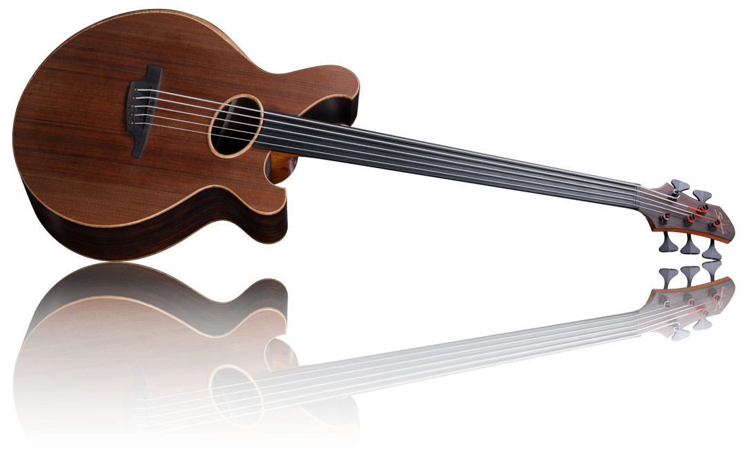 Svoboda 5 Sinker Redwood Fretless 32'' 8