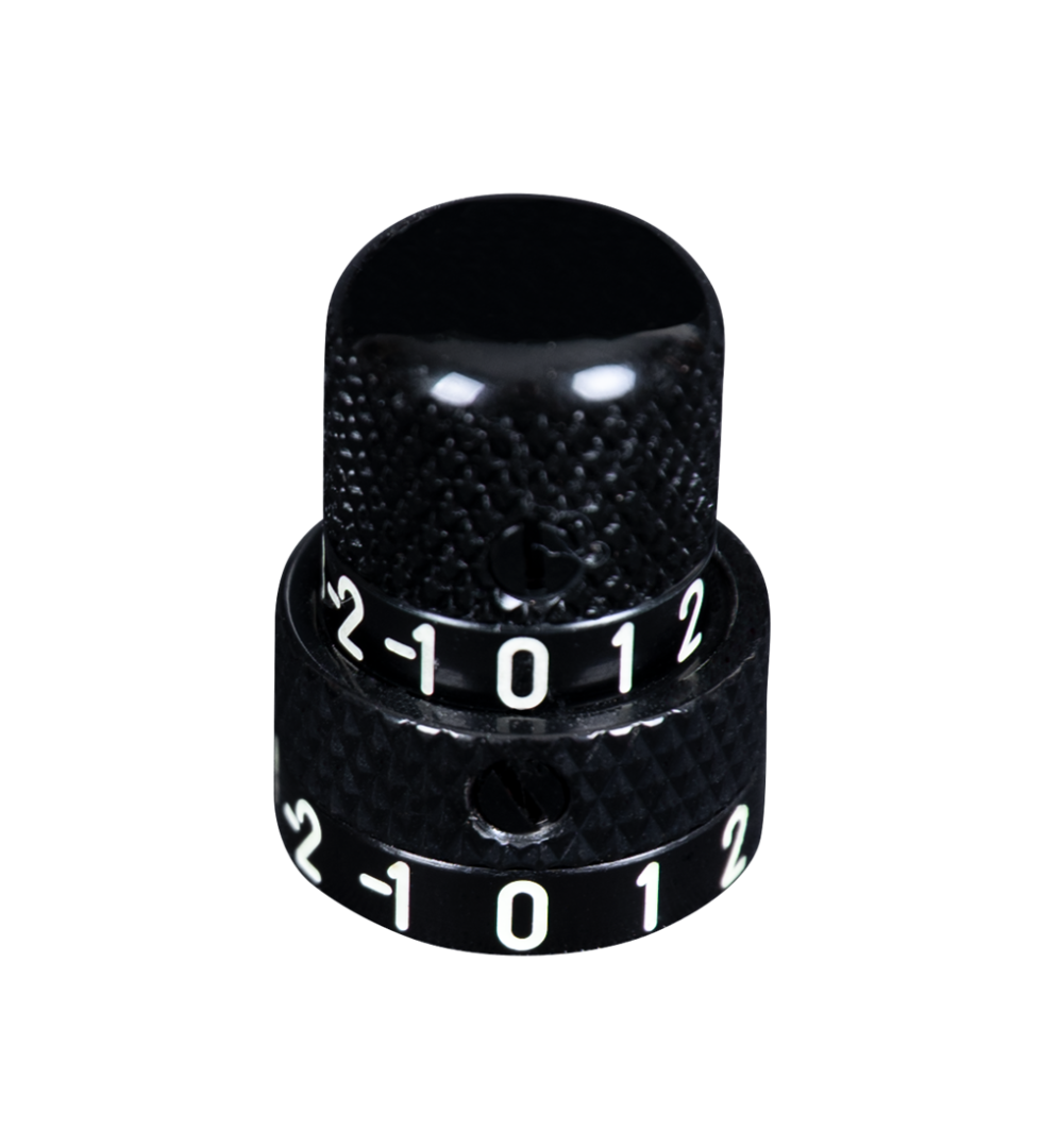 Meisterworks Luminlay Doppel-Knopf -5 bis 5 (Boost, Cut) Schraubbar