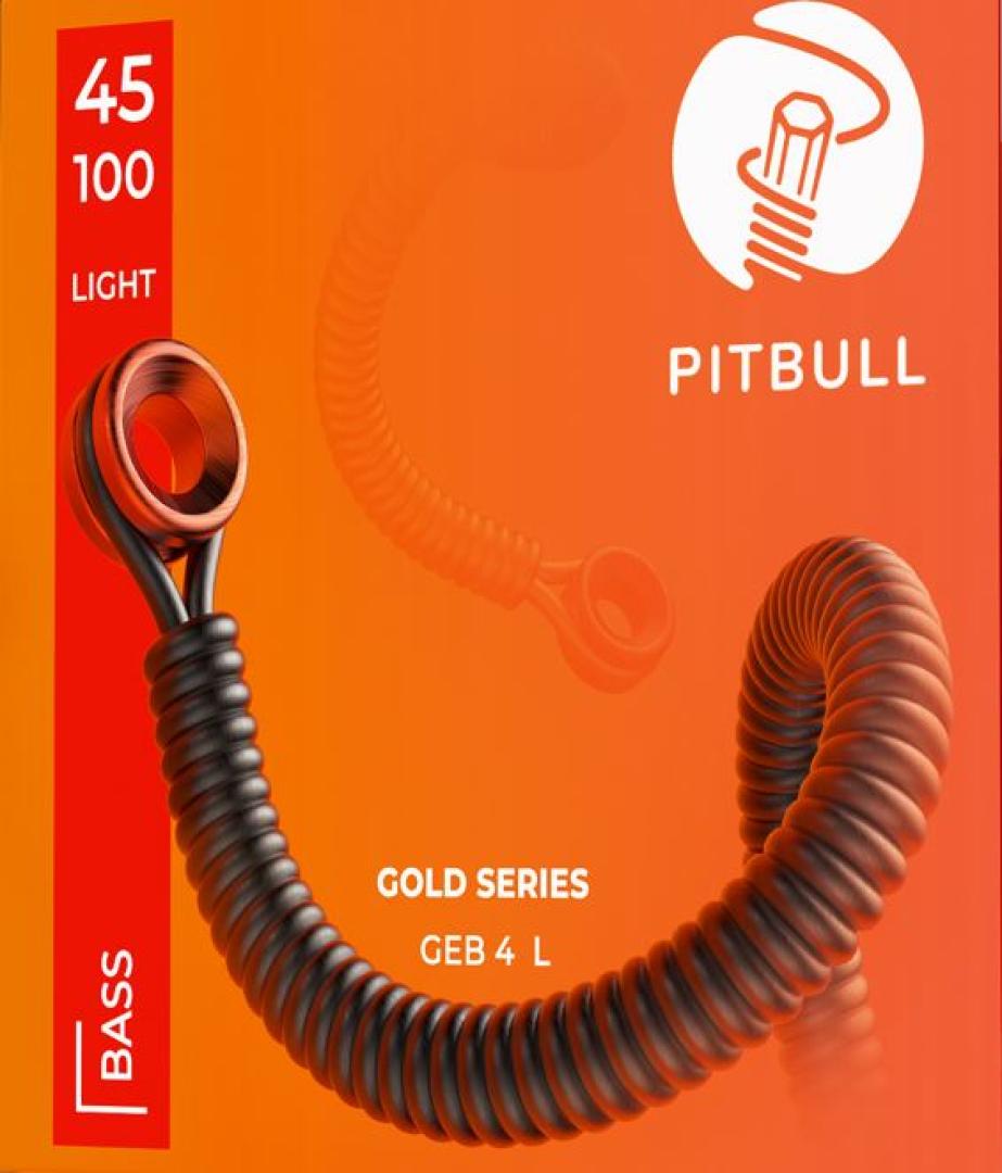 Pitbull Strings Gold Series 4 Saiter 45-100 Bass Saiten