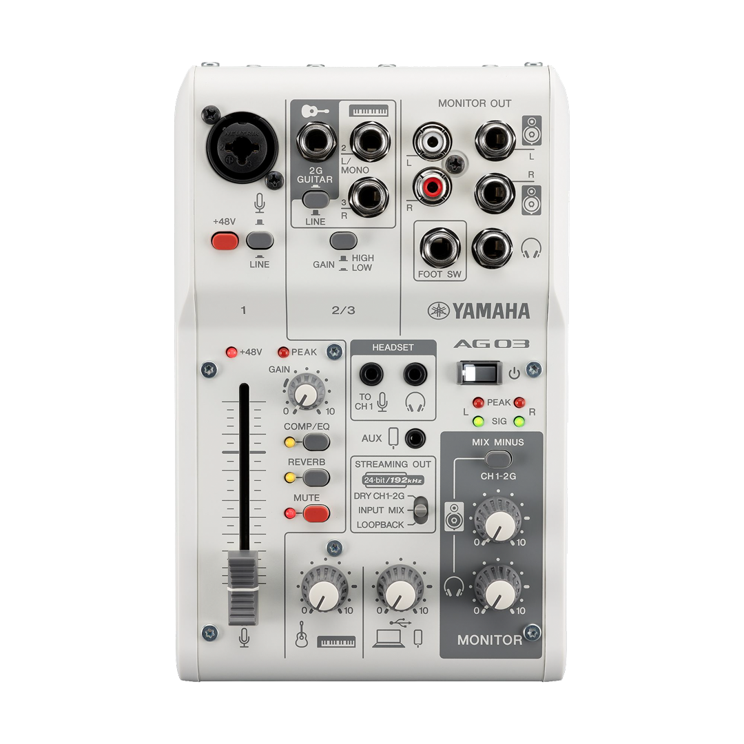 Maruszczyk Instruments - From Player To Player - Yamaha AG03 MK2 Weiss