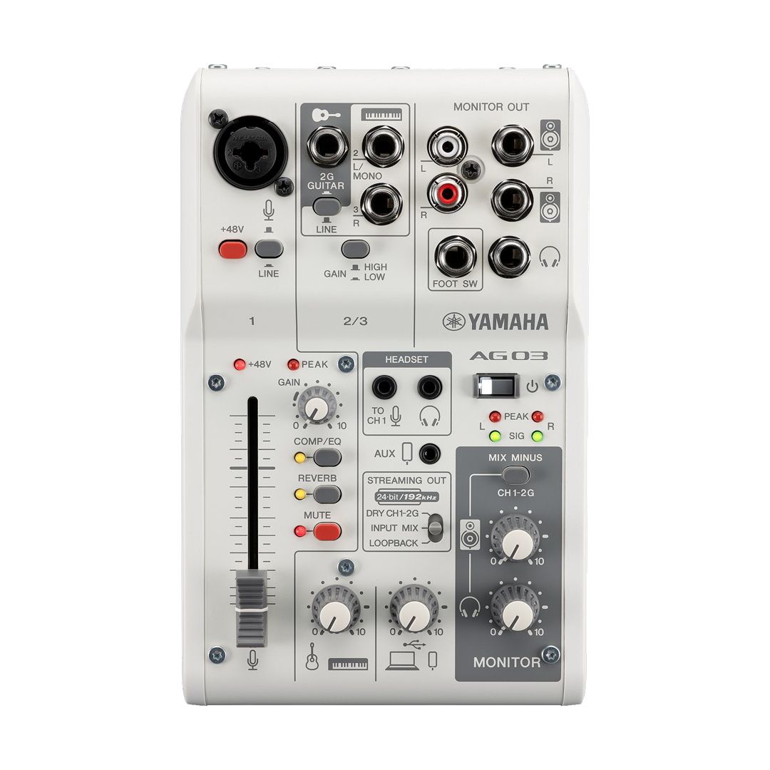 Maruszczyk Instruments - From Player To Player - Yamaha AG03 MK2 Weiss