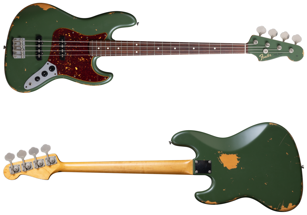 Fender 1990 Jazz Bass Japan Vintage Sherwood Green