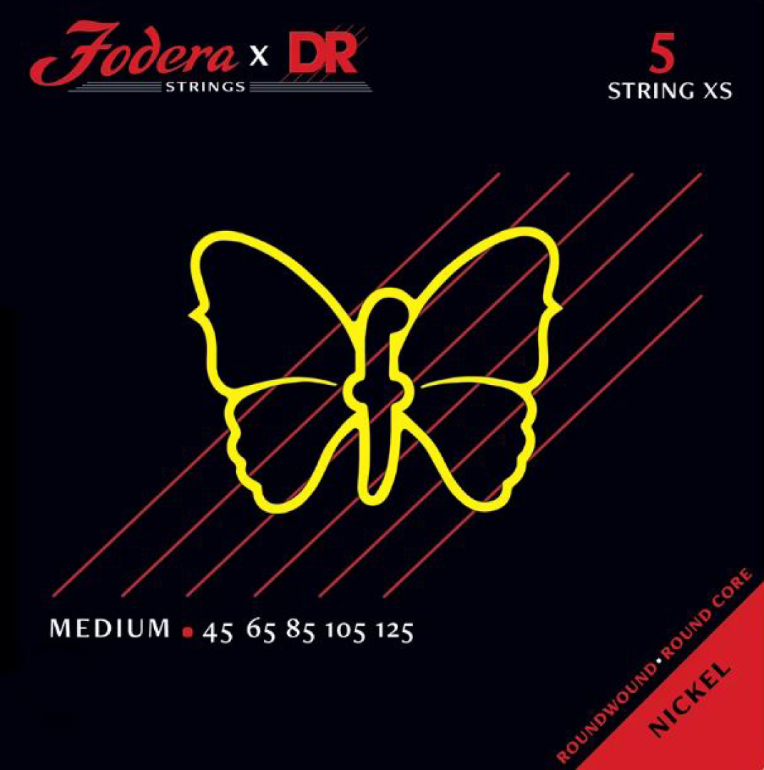 Fodera x DR - Medium - 45 65 85 105 125 - Nickel - XS