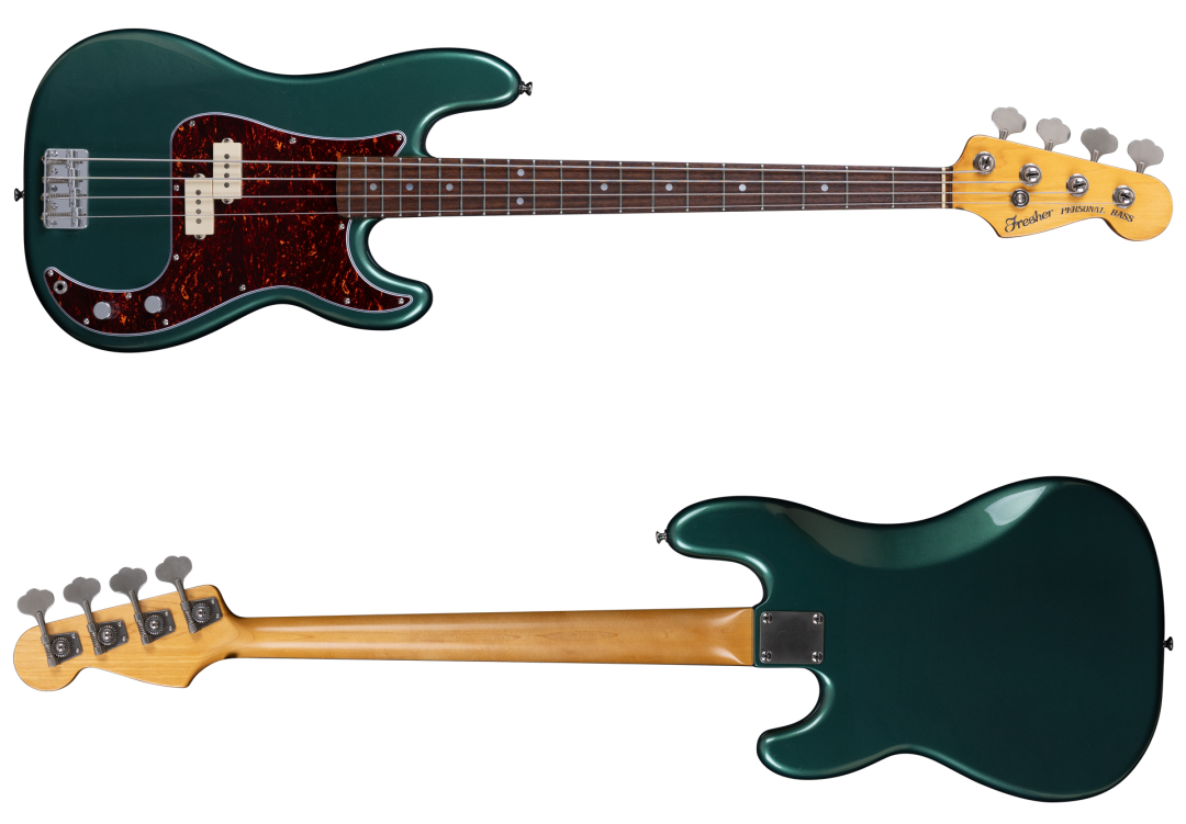 Fresher Precision Bass Japan 1970 Green Metallic