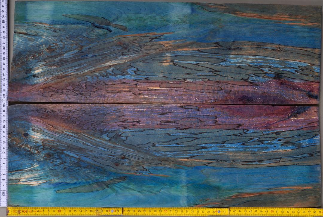 Resin Guitar Topwood stab 25 Book Matched