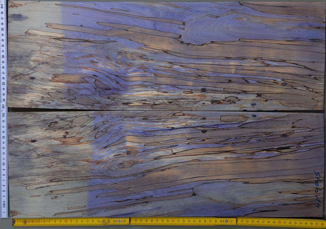 Resin Guitar Topwood stab 19 Book Matched