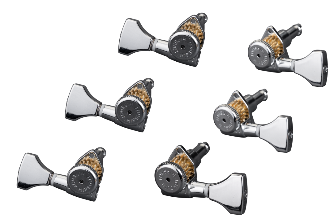 Guitar Tuner Upgrade Kit for 3+3 Headstocks (10mm Post Holes)