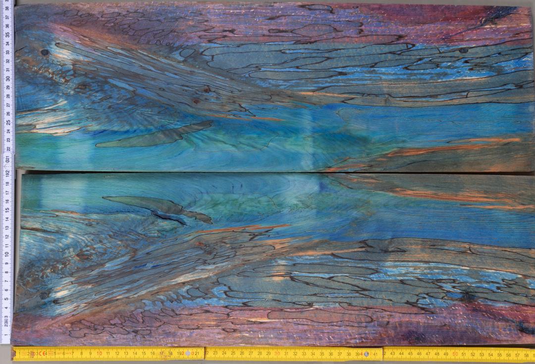 Resin Guitar Topwood stab 25 Book Matched