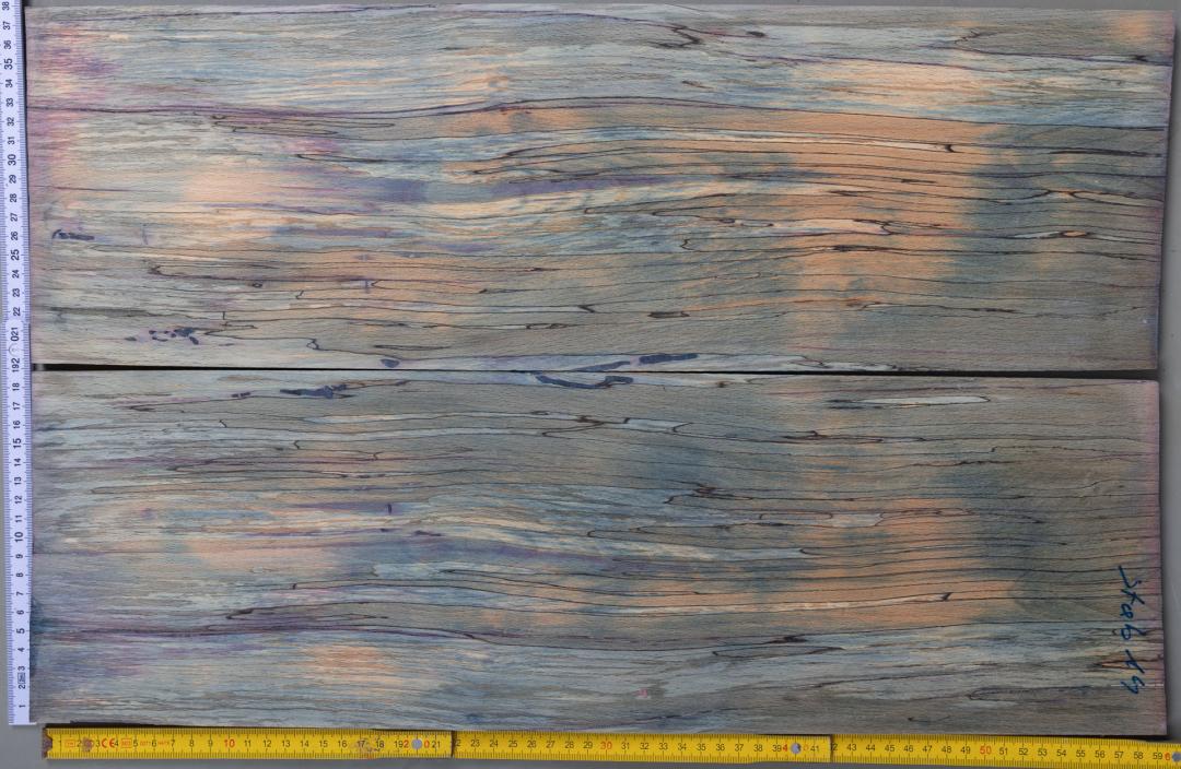Resin Guitar Topwood stab 14 Book Matched