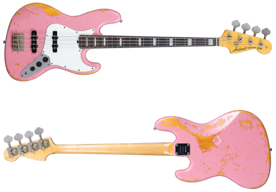Aria Pro II Jazz Bass Made in Japan Vintage Pink