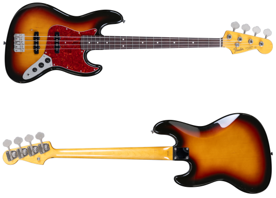 Fender Jazz Bass Made in Japan 1989 3 Tone Sunburst