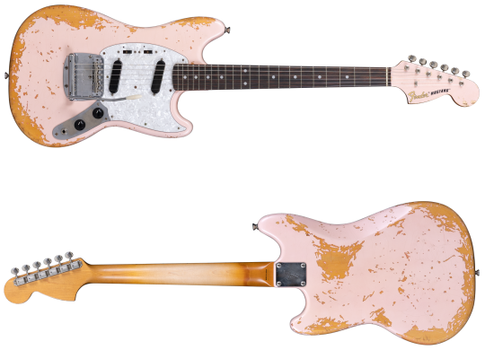 Fender Mustang Vintage Pink Made in Japan 1995