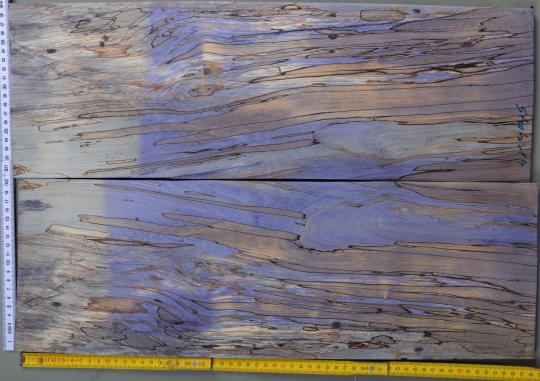 Resin Guitar Topwood stab 19 Book Matched