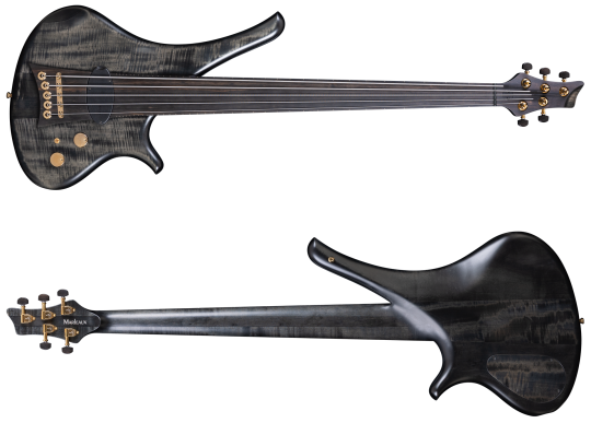 Marleaux Diva 5 Black Burst Fretless