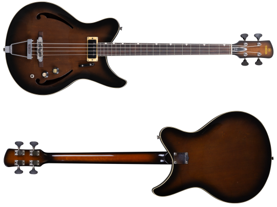 Yamaha SA-17 Hollowbody 60s Japan Brown Burst
